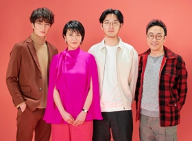 ドラマ「大豆田－」に出演する（左から）岡田将生、松たか子、松田龍平、角田晃広（関西テレビ提供）
