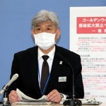 兵庫県内の新型コロナウイルス新規感染者について発表する県感染症対策課の西下重樹課長＝２９日午後、県庁