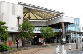 共通投票所となる「きっずなホール」が入る商業施設＝兵庫県播磨町北野添２