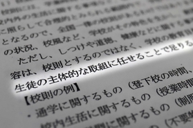 生徒指導に関する学校、教職員向けの基本書として文部科学省がまとめた「生徒指導提要」から抜粋