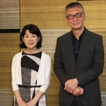 「咲和子がなかなか抜けないので次作はまだ考えられない」という吉永小百合（左）。成島監督はコロナ禍で芸術を取り巻く厳しい状況に触れ「早く安心して映画を楽しめる環境が戻るといいですね」＝大阪市内（撮影・三津山朋彦）