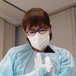 訪問看護師の藤田愛さん。「医療崩壊や病床逼迫は人ごとじゃない」と警鐘を鳴らす＝神戸市中央区（撮影・長嶺麻子）