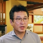 三田市を拠点にする福助グループの福西文彦社長＝三田市中央町