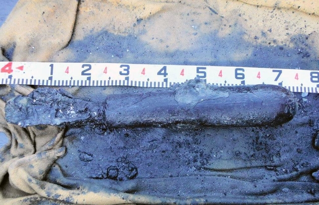 神戸新聞next 総合 姫路港で発見の金属 爆発物でない と発表 姫路海上保安部