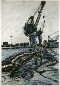 吉見敏治「ポートアイランド中埠頭」