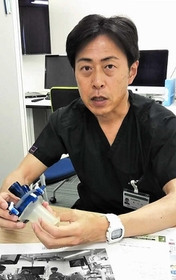 神戸大病院の松田武特命准教授