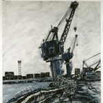 吉見敏治「ポートアイランド中埠頭」