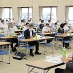 来年２月の大会の事業計画が示された実行委員会総会＝姫路市安田４