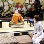 「バカ殿様」の様子を再現した部屋。一緒に撮影もできる＝大阪市中央区
