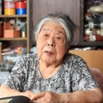 佐々木叔子さん。戦争のことを話してみようと思うようになったのは、最近のことだ＝神戸市垂水区（撮影・吉田敦史）