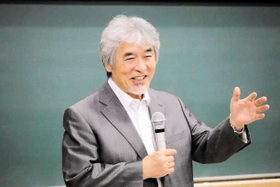 霊長類学者の山極寿一さん