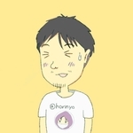 ホリーニョさんの似顔絵（本人作）
