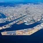 フェニックス事業用地の航空写真＝２０２０年１２月１０日撮影（大阪湾広域臨海環境整備センター提供）