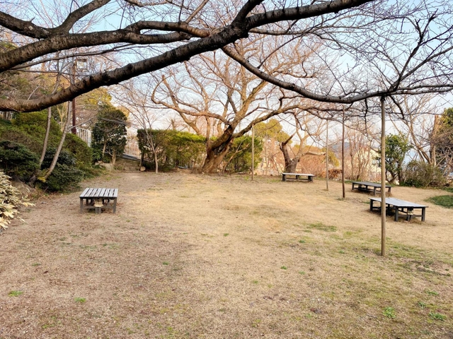 須磨観光ハウス「花月」の庭園