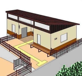 性別による色分けをしない案。再協議で採用された（明石市提供）