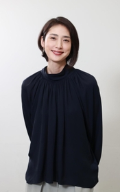 コメディー作品「老後の資金がありません！」で熱演した天海祐希＝大阪市北区