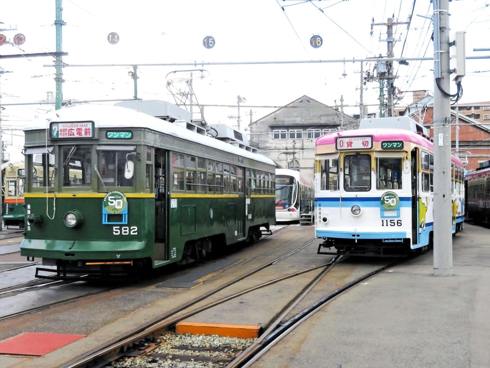 神戸新聞next 総合 東洋一 愛称の神戸市電 広島電鉄へ移籍し半世紀 デザイン復元 節目ｐｒ
