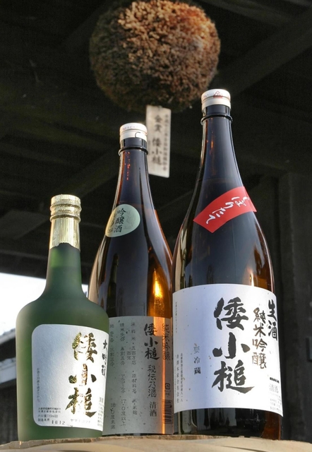 井澤本家の代表銘柄「倭小槌」＝兵庫県稲美町印南
