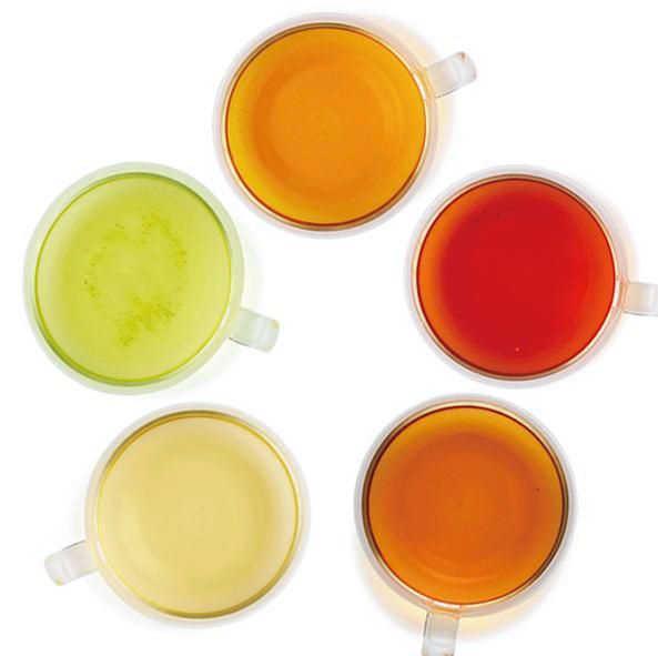 ルイボスティーやトウモロコシ茶など、気分や体調に合わせて飲み分けられる（播磨屋茶舗提供）