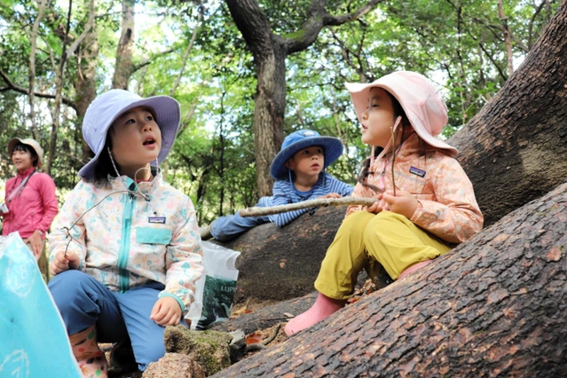自然が子どもたちの感性や想像力を育む＝西宮市甲山町、甲山森林公園