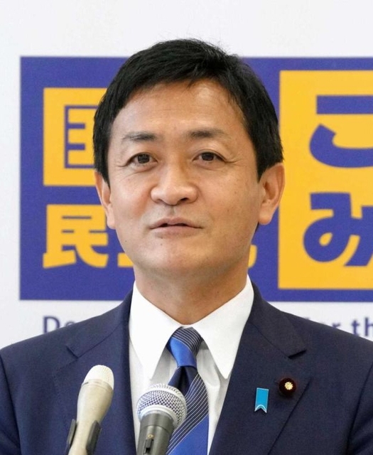国民民主党の玉木雄一郎代表