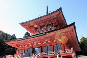 延暦寺で特別拝観中の「法華総持院東塔」（滋賀県大津市坂本本町４２２０、比叡山延暦寺）