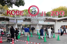 家族連れなどでにぎわう王子動物園。サポーター制度を巡って地元ファンから疑問の声が出ている＝神戸市灘区