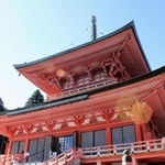 延暦寺で特別拝観中の「法華総持院東塔」（滋賀県大津市坂本本町４２２０、比叡山延暦寺）