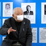 恵子さんへの思いを語る有本明弘さん＝神戸市中央区下山手通５
