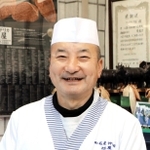 精肉店「旭屋」店主の新田滋さん