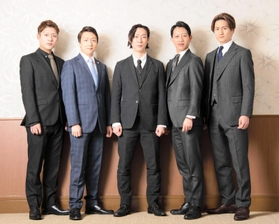 三月花形歌舞伎に出演する５人。（左から）中村橋之助、中村米吉、坂東巳之助、中村壱太郎、中村隼人（Ｃ）松竹