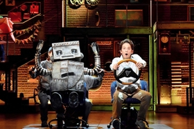 「ロボット・イン・ザ・ガーデン」の一場面（阿部章仁さん撮影）