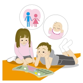 性教育のイメージ（川崎市民団体Coaクラブ／stock.adobe.com）