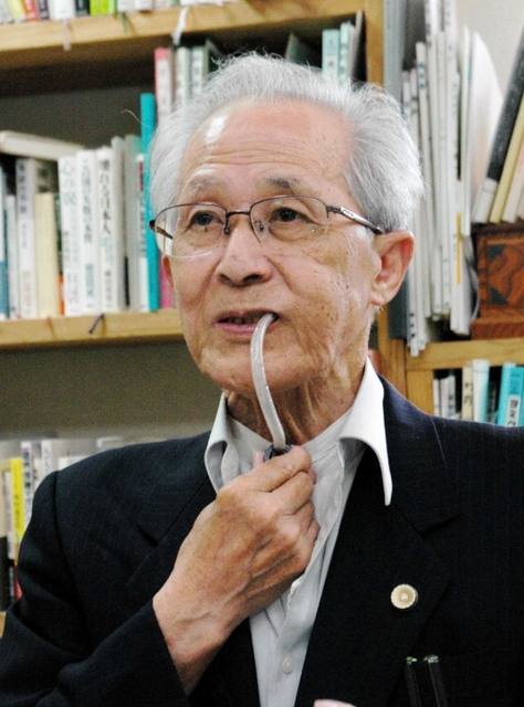 神戸連続児童殺傷事件で加害男性の審判を担当した井垣康弘氏＝２０１２年５月、大阪府豊中市内