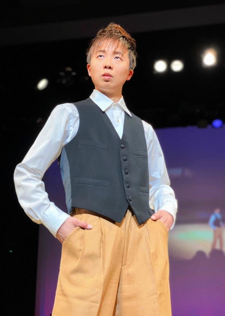 昨年の「関西アライモ」に出演する竹紫春翔さん（山本超基さん提供）