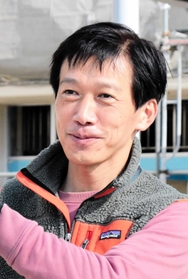 母校を再整備する村上工務店の村上豪英社長
