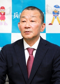刑事部長になる矢野浩司さん＝兵庫県警