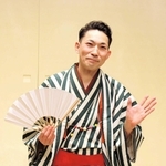 繁昌亭大賞受賞お祝いウイークをＰＲする笑福亭たま＝神戸市兵庫区、神戸新開地・喜楽館