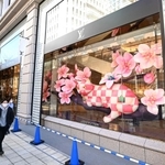 移転し１９日にオープンするルイ・ヴィトン神戸店＝１６日午前、神戸市中央区明石町、ルイ・ヴィトン神戸店（撮影・坂井萌香）