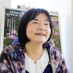 「前作公開後、見てくれた多くの人から『続きが見たい』と言ってもらったのも今作の原動力になった」と話す信友直子監督＝大阪市内