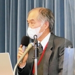 研究者の雇い止め回避を訴え、会見した理化学研究所労働組合の金井保之執行委員長＝２５日午後、文部科学省