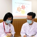 フレイル外来を開く神戸労災病院。医師や栄養士らがチームで治療に当たる＝神戸市中央区籠池通４