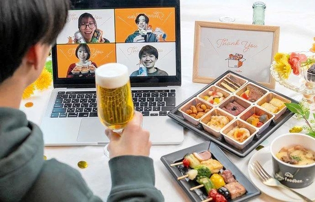 ノンピが手掛けるフードデリデリバリー事業のイメージ（提供写真）
