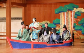 「媽祖」の船旅の場面（渡辺真也さん撮影）