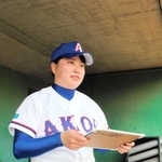 西播初の女子チームで監督を務める高田理緒さん＝赤穂市加里屋