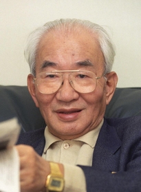 ダイエー創業者の故中内功さん＝１９９５年２月