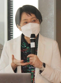 「再生医療は医療を変える起爆剤」と語る高橋政代氏＝アンカー神戸