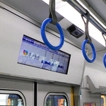 防犯カメラの設置のイメージ＝阪神電気鉄道提供