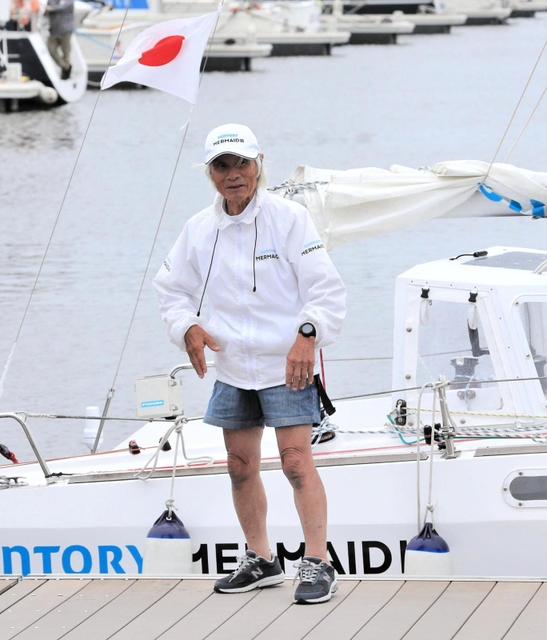 堀江謙一さんヨットで太平洋横断 今が青春の真っただ中 西宮で帰港セレモニー 総合 神戸新聞next