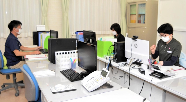 医療的ケア児の相談を受け付ける支援センター＝加西市若井町